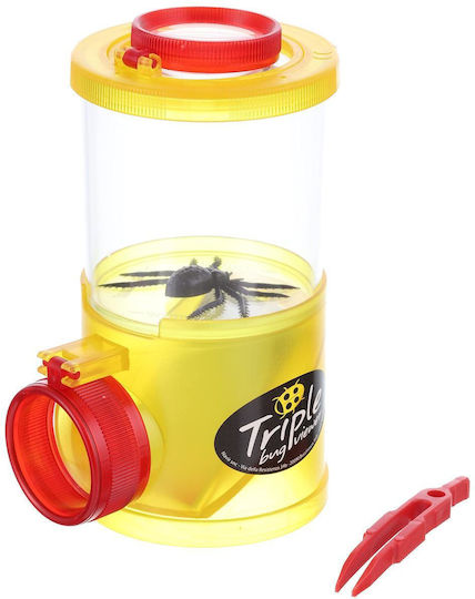 Insect Observation Box Moses + 3 Magnifying Glasses Artificial Spider