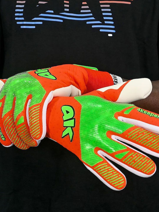 4Keepers Adults Goalkeeper Gloves Orange
