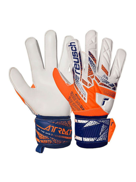 Reusch Attrakt Solid Γάντια Τερματοφύλακα Ενηλίκων Λευκά