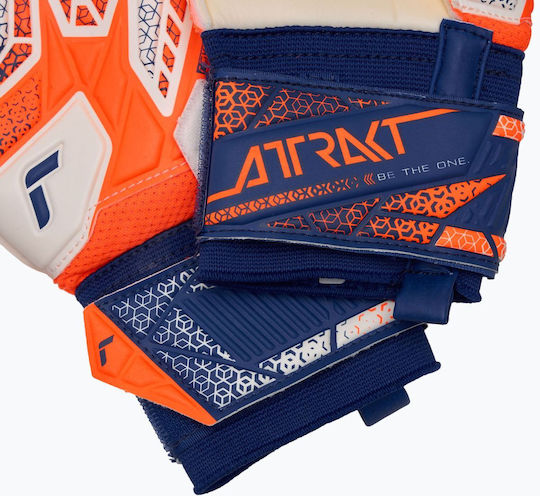Reusch Attrakt Solid Adults Goalkeeper Gloves White