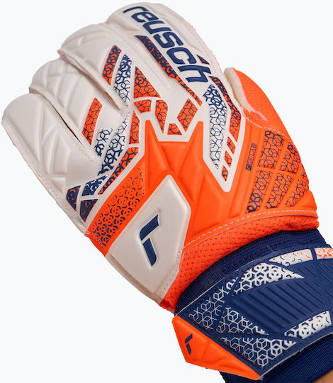 Reusch Attrakt Solid Adults Goalkeeper Gloves White