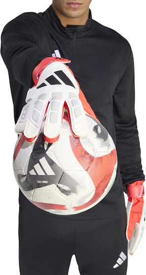 adidas Predator Training Γάντια Τερματοφύλακα Ενηλίκων Λευκά