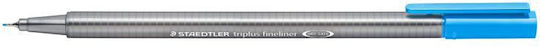 Staedtler Triplus Fineliner 334 Μαρκαδόρος Σχεδίου Γαλάζιος 0.3mm