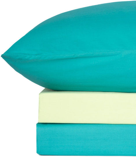 Sunshine Sheet Sets Double 200x250cm. Menta 152 206 Green 4pcs
