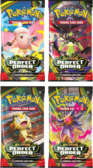 Pokemon Mega Evolution: Perfect Order Booster Pack (EN)