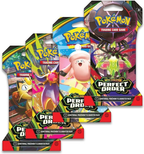 Pokemon Sleeved Booster Mega Evolution: Perfect Order (EN)