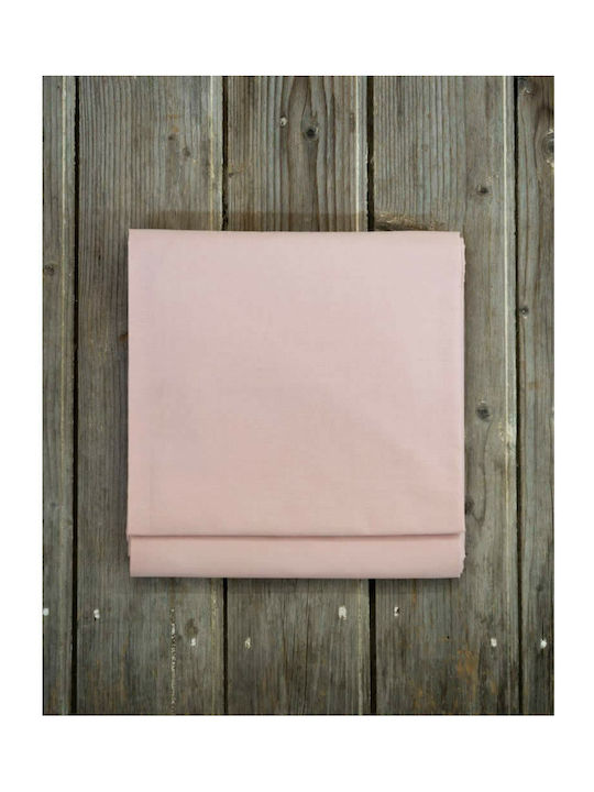 Nima Sheet Super-Double with Elastic 160x200+32cm. Unicolors Dusty Pink