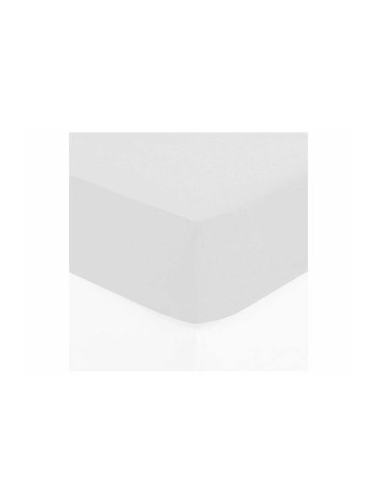 Atmosphera Sheet Super-Double with Elastic 160x200cm. White