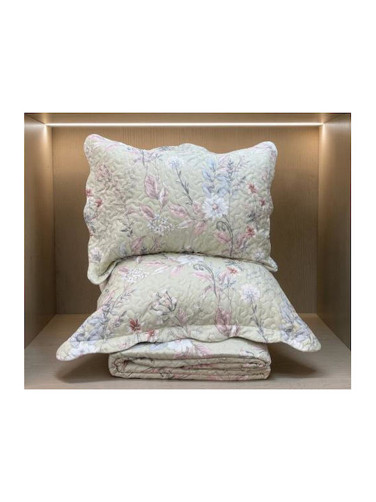 Linea Home ΣΕ018 Σετ Κουβερλί Υπέρδιπλο 220x240cm 2τμχ