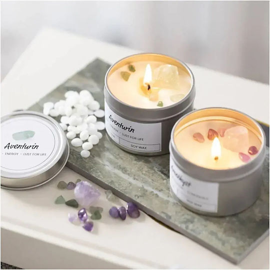 Craft Fun Mini Candle Casting Aventurin & Amethyst Κιτ Χειροτεχνίας