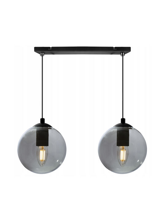 Light Home Висящо Осветително Тяло Черен Топка