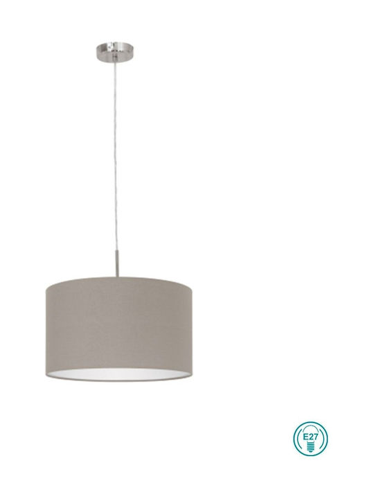 Eglo Pasteri Hängelampe Gray mit Fassung E27 38x38x110cm.
