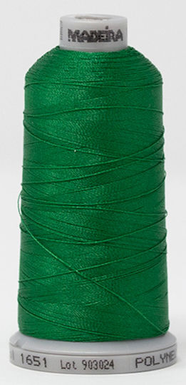 Madeira Embroidery Thread Set 10,000 M Polyester Consisting 10 Cones 1000 Meters Each