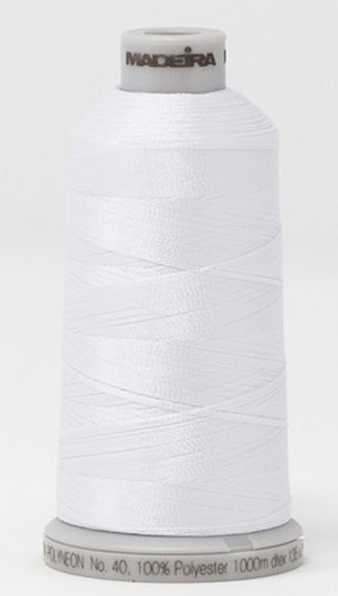 Set De Fire Pentru Broderie Madeira 10.000 M Poliester Format Din 10 Conuri A Câte 1000 Metri Fiecare