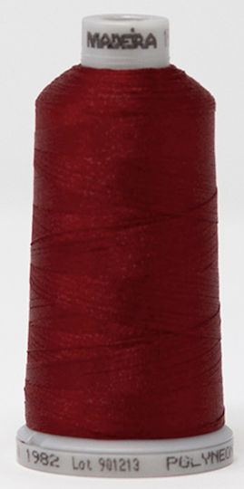 Madeira Embroidery Thread Set 10,000 M Polyester Consisting 10 Cones 1000 Meters Each