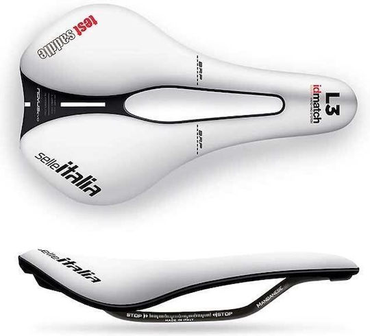 Selle Italia Novus Superflow Albă Șa de Bicicletă