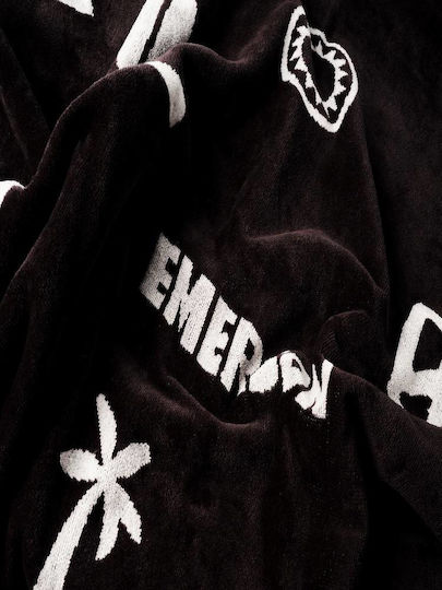 Emerson Πετσέτα Θαλάσσης Μαύρη