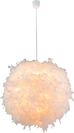 Globo Lighting Pendant Light White 60x600cm Globo Lighting Pendant Light White 60x600cm