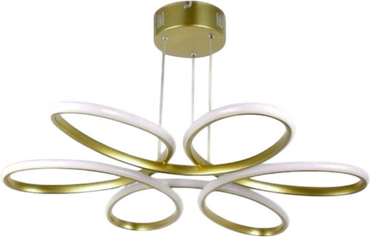 Epiplo-Fos Pendant Light Gold 60x60x80cm Epiplo-Fos Pendant Light Gold 60x60x80cm