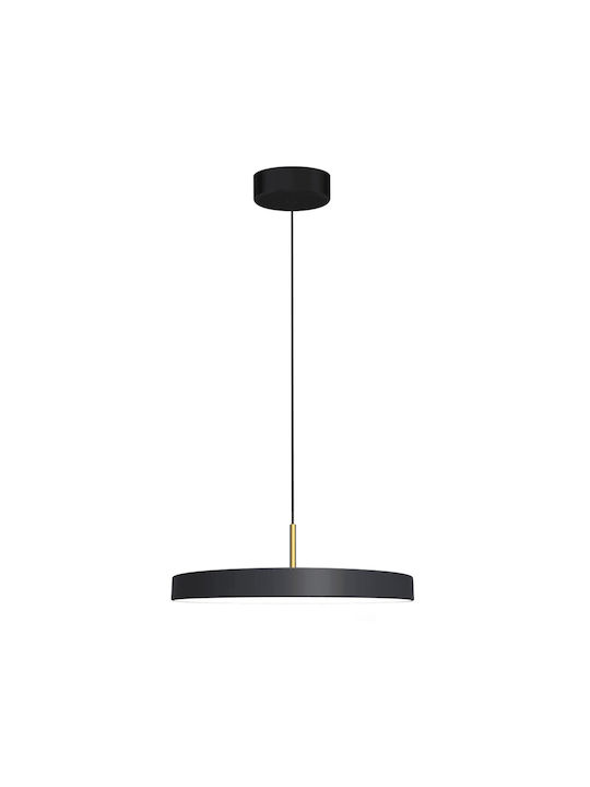 Eko Light Κρεμαστό Φωτιστικό Μαύρο LED 45x45εκ.