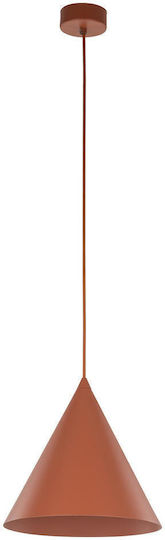 TK Lighting Hängelampe Kupfer 25x25cm