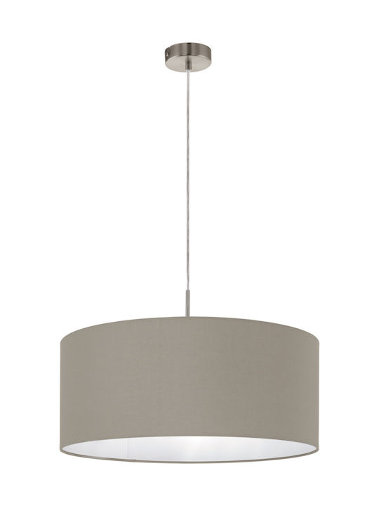 Eglo Pasteri Hängelampe Beige mit Fassung E27 53x110x110cm.