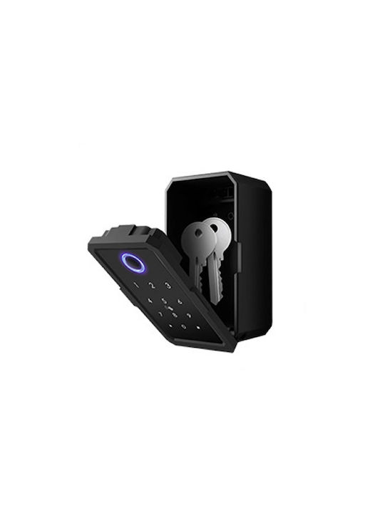 AMA Smart Suport De Chei Cu Combinație Cu Potcoavă Metalic Și RFID Tastatură 7.2x5.2x12.2cm