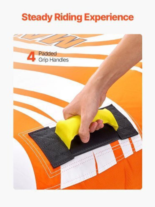 Vevor Towable Tube Boating 1-2 Riders Inflatable Boat Tubes Towables