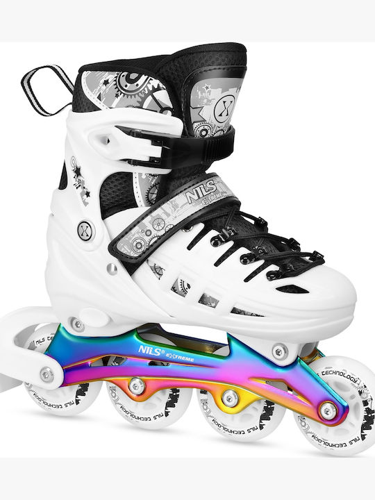 Inline Skates Inline Rollers Λευκά Παιδικά Inline Skates Inline Rollers Λευκά Παιδικά