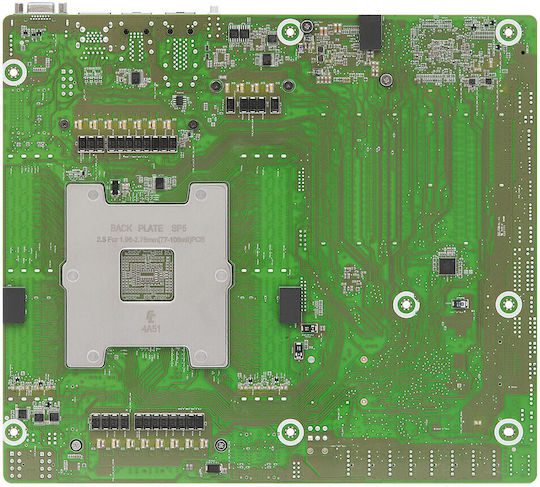 ASRock TURIND8-2L2T SoC Motherboard SSI CEB with AMD SP5 Socket TURIND8-2L2T