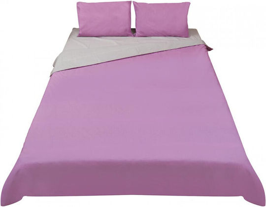 Heinner Set Dublu 4buc 200x220cm Violet