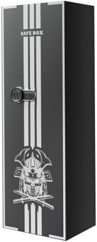 Vevor 4 Gun Safe Long Gun Cabinet Rifles Pistols Quick Access Rifle Safe 3 Ammo Slots 2 Adjustable Racks Large Digital Cabinet Key Password Lock Assembly Required