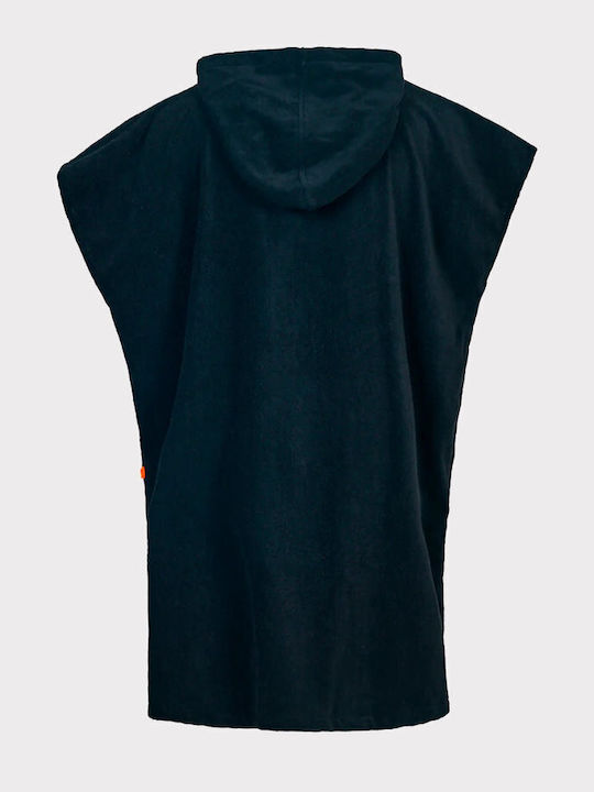 Watts Strandponcho Schwarz