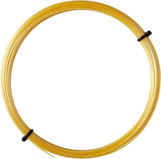 Luxilon 4G Soft Tennis Racket String Yellow 12.2m, Φ1.25mm