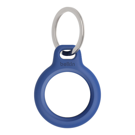 Belkin Key Ring Калъф за ключодържател Силикон за AirTag в Син цвят