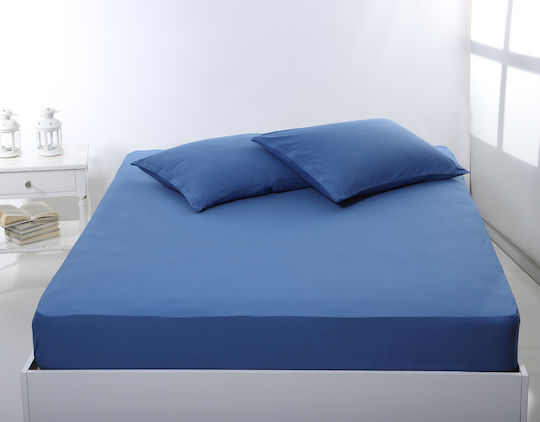 Silk Fashion King Size 180x200+35εκ. με Λάστιχο Jean Silk Fashion King Size 180x200+35εκ. με Λάστιχο Jean