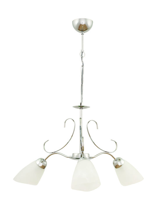 Klikareto Sonia Pendant Light Silver with Socket E27