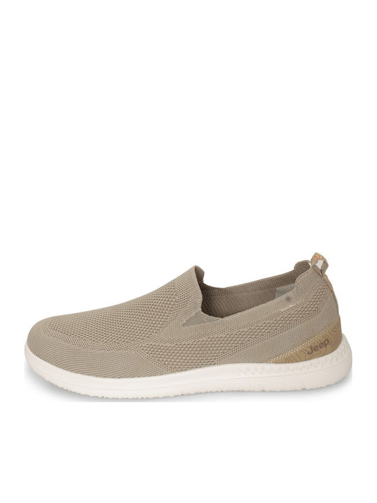 Men's Slip-Ons Beige