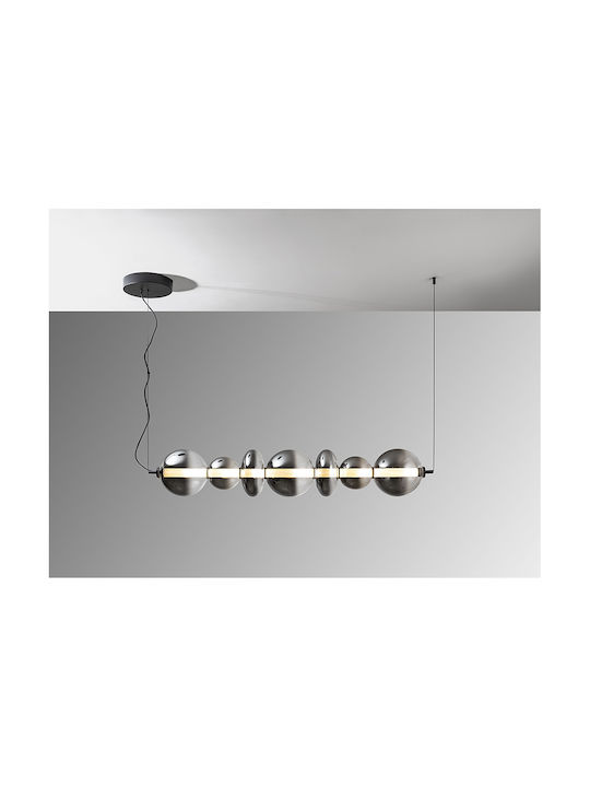 Gladis Adjustable Pendant Light Black