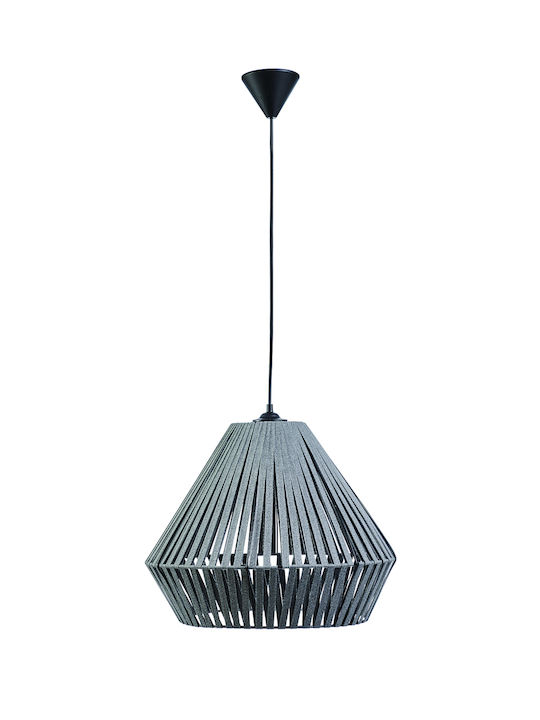 ArkoLight Pendant Light Gray with Socket E27 40x40cm