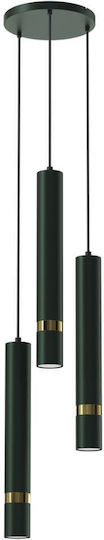 Eko Light Joker Lustră Suspendată Verde 30cm.