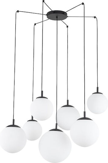 TK Lighting Висящо осветително тяло Сребрист