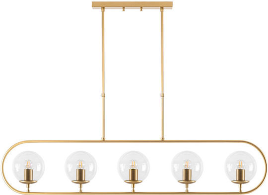 Opviq Jewel Висящо осветително тяло Златист 122x15x49см. Opviq Jewel Висящо осветително тяло Златист 122x15x49см.