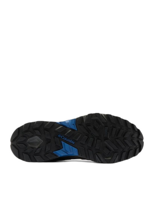 Columbia Tellurix Peak Ανδρικά Ορειβατικά Παπούτσια Αδιάβροχα Μαύρα