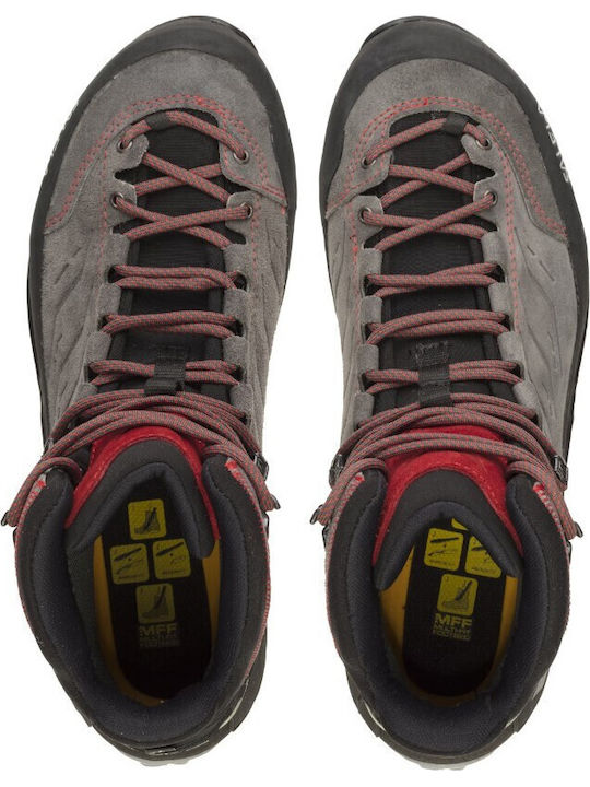 Salewa Mountain Trainer Mid GTX Men's Hiking Waterproof Boots With Gore-Tex Membrane Gray