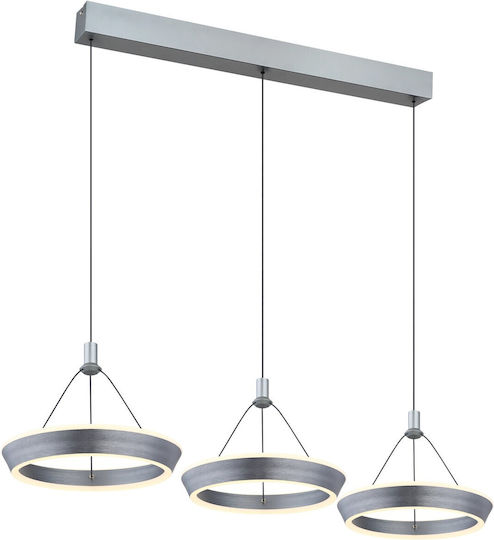 Globo Lighting Висящо осветително тяло Сив Globo Lighting Висящо осветително тяло Сив