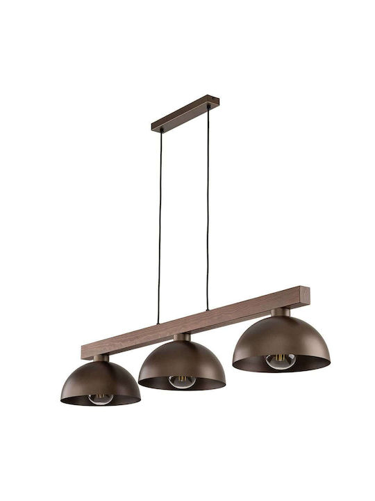 TK Lighting Oslo Lustră Maro Calea ferată