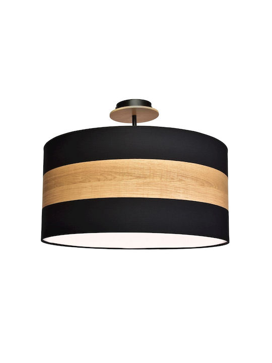 Eko Light Terra Κρεμαστό Φωτιστικό Μαύρο με Ντουί E27