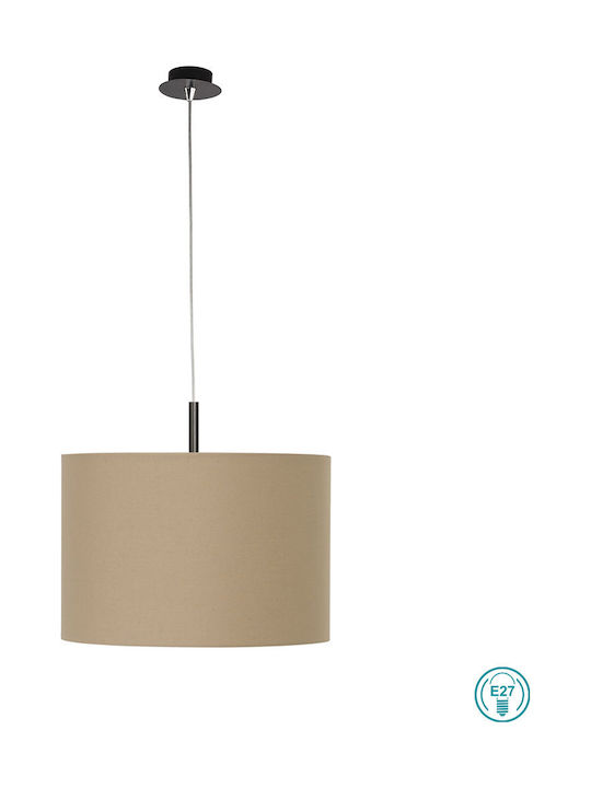 Nowodvorski Alice Pendant Light Beige with Socket E27 47cm