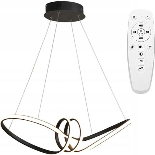 Toolight LED Κρεμαστό Φωτιστικό Μαύρο
